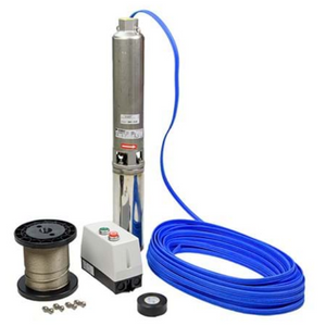 Borrhålspumppaket för 4" brunnar