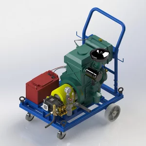 Hydro Jetting Trolley Mounted System with Filters